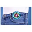 Pocket Plasma Clip-On Rainbow Mini Disk